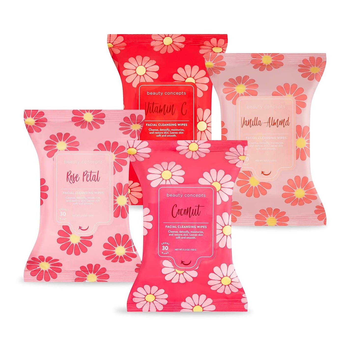 Beauty Concepts Facial Cleansing Wipes