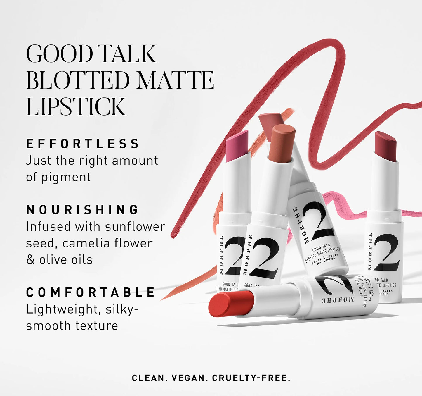 Morphe 2 Good Talk Blotted Matte Lipstick