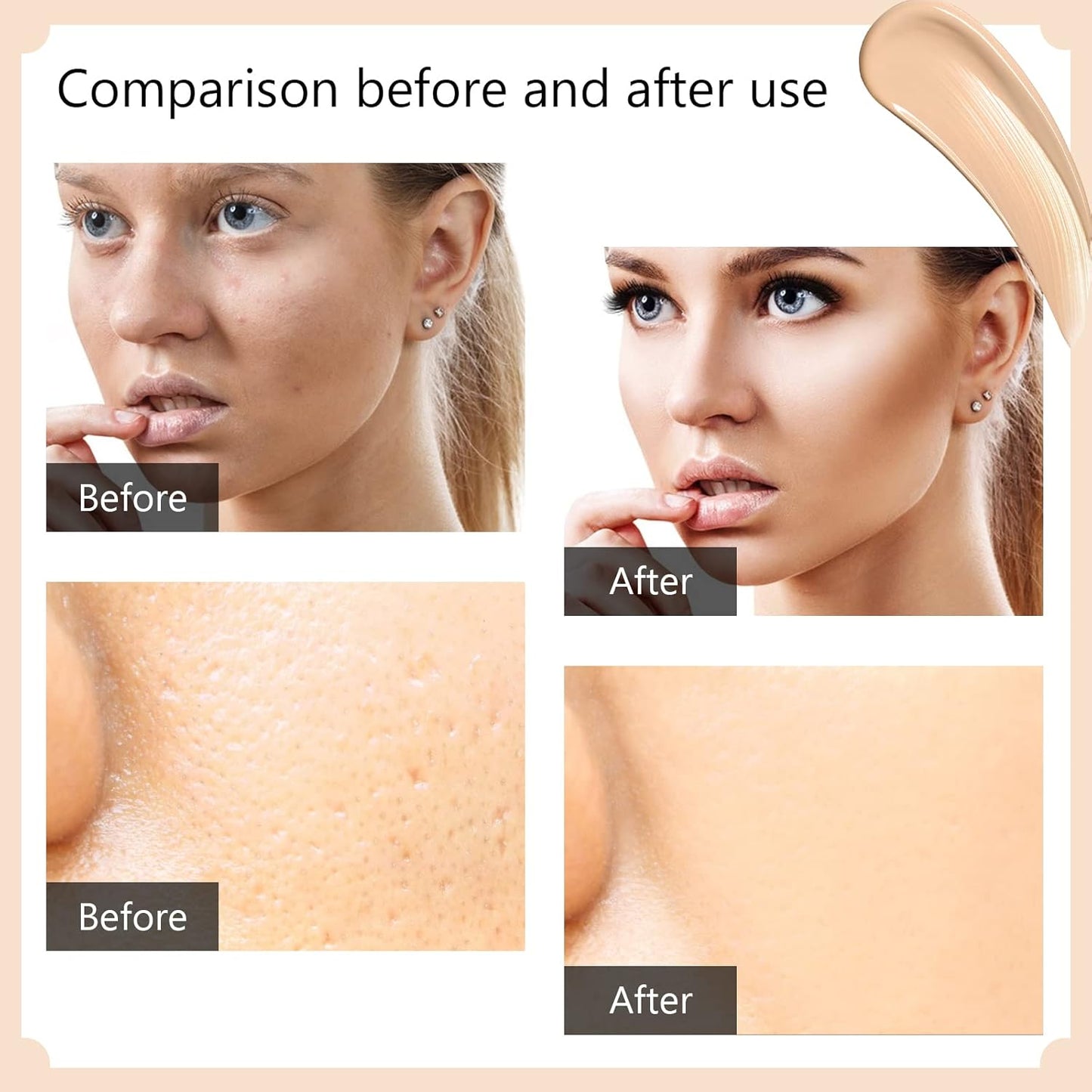 NIFEISHI CC Cream Self Adjusting for Mature Skin