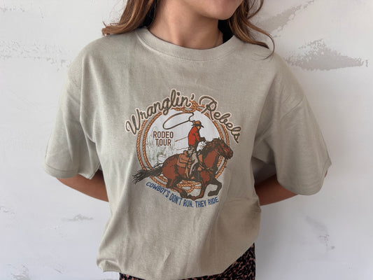 Wranglin’ Rebels Rodeo Graphic Tee