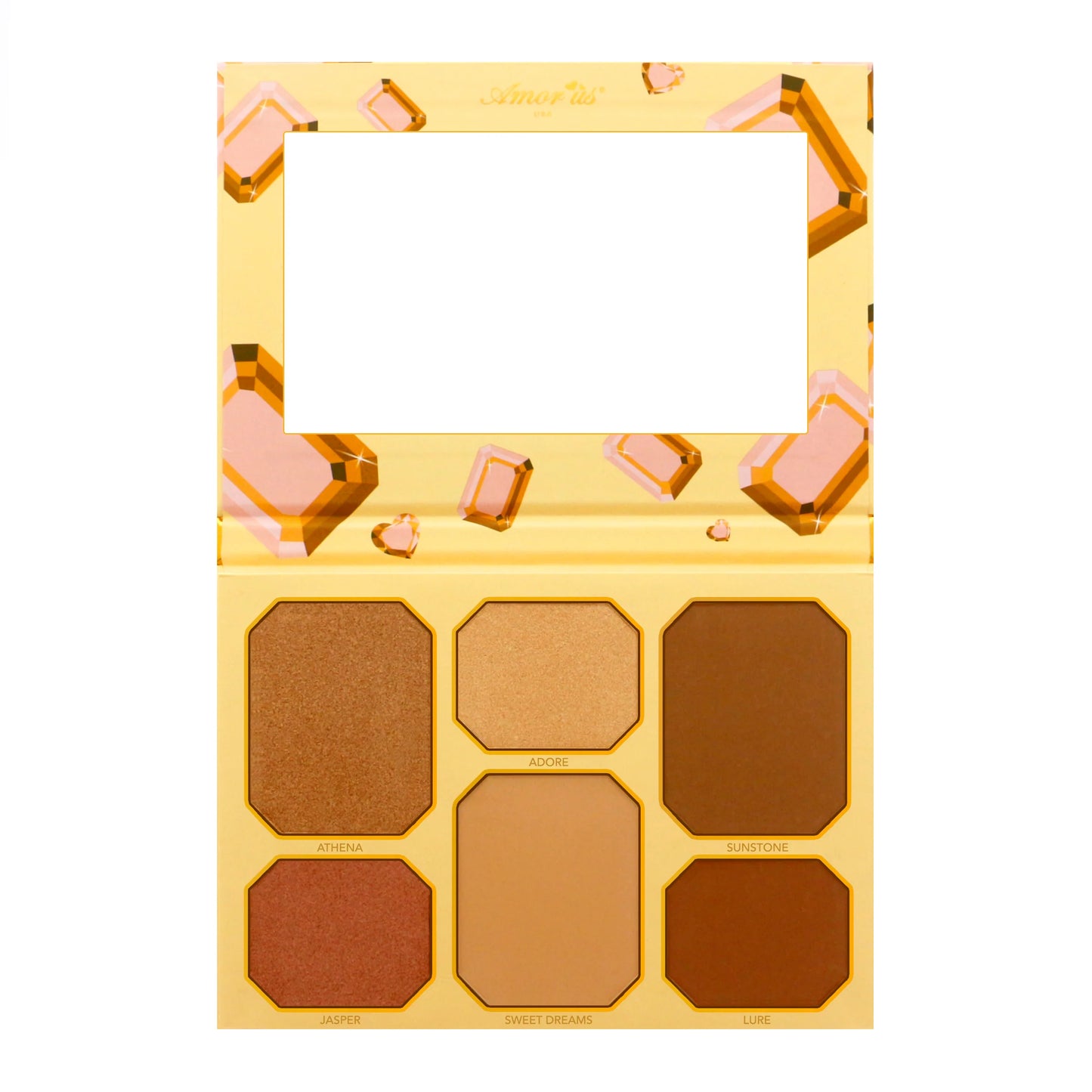 Amor Us Golden Fever Contour, Bronzer & Highlighter Palette